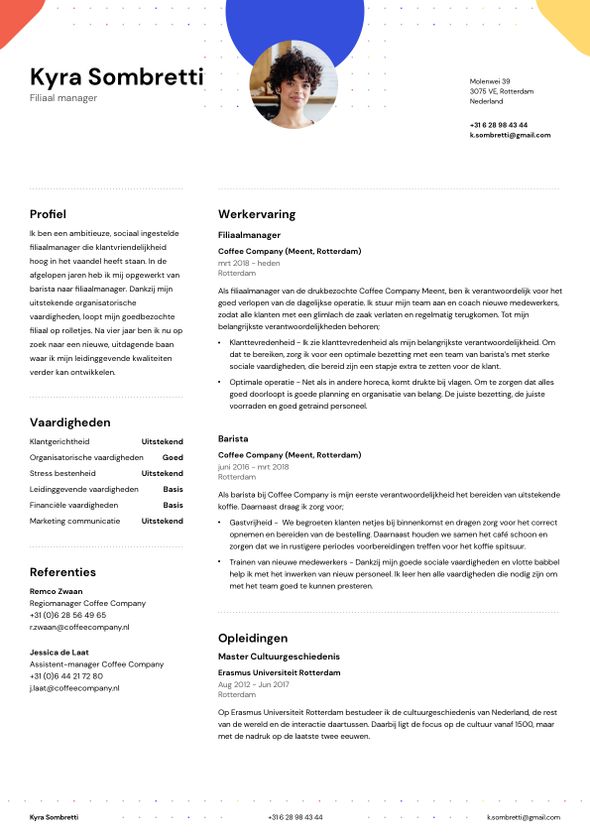 Kabelbaan laat staan Imperial CV maken? Binnen 5 minuten te downloaden! CVMaker.nl